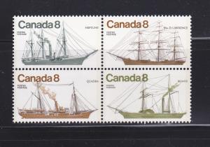 Canada 673a Set MNH Ships