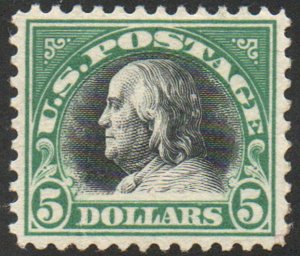 MALACK 524 VF/XF OG VVLH, robust color, SELECT! c3972