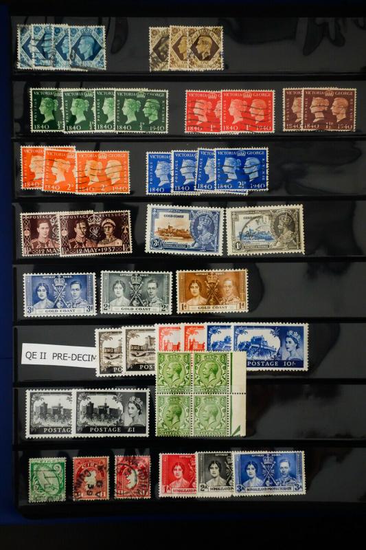 Great Britain Mostly Mint Stamp Collection