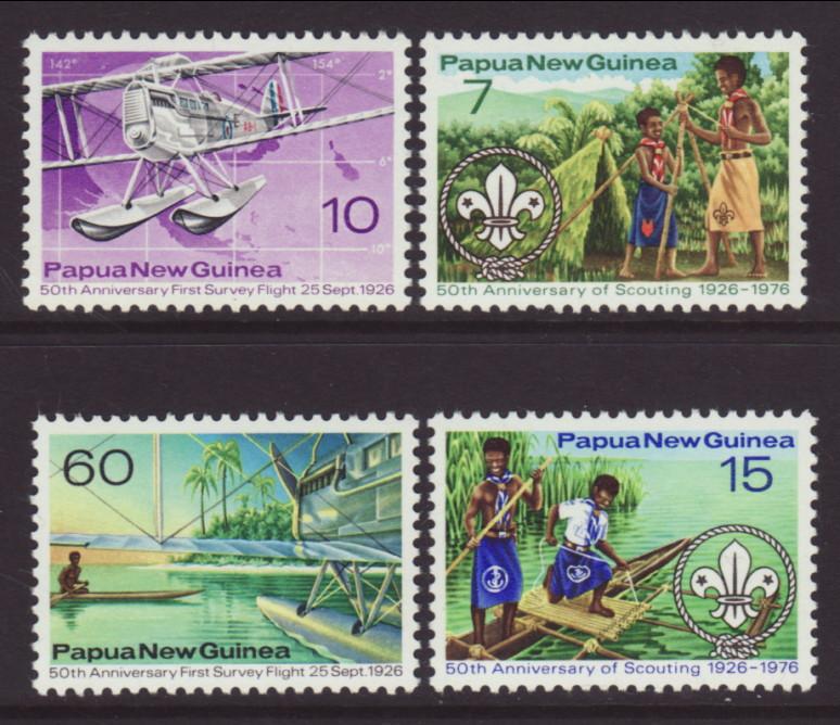 Papua New Guinea 437-440 MNH VF