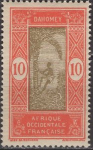 Dahomey 1925: Sc. # 49; **/MNH Single Stamp