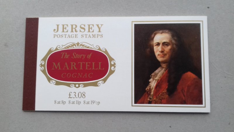 Jersey 1982 Links with France Martell Cognac Booklet