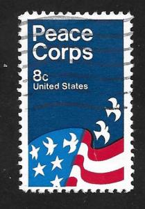 SC# 1447 - (8c) - Peace Corps, used single - Used