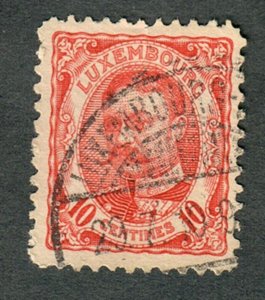 Luxembourg #82  used single