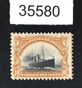 US STAMPS # 299 MINT OG NH LOT #35580