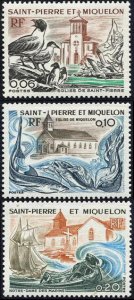 Scott #436-8 Churches MNH