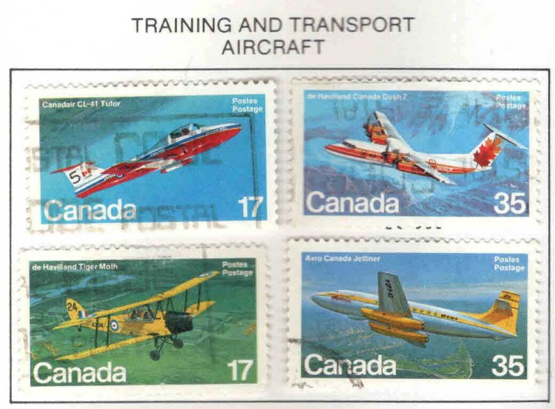 Canada Scott 903-906 Used stamp set