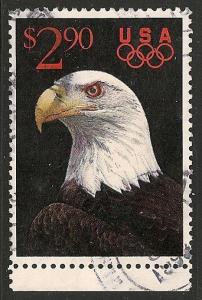 United States #2540 VF USED - 1991 $2.90 Priority Eagle 