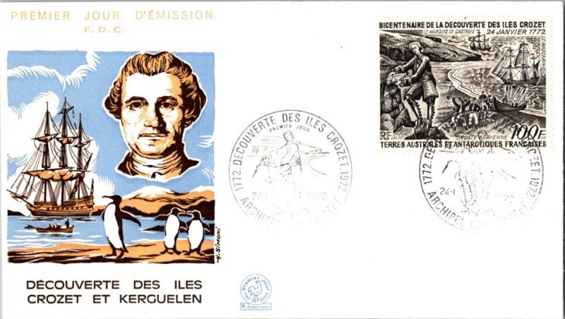 French Southern and Antarctic Territory Scott C26 Unaddressed.