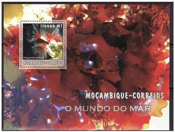 Mozambique - Tubeworms -  Stamp S/S  - 1693