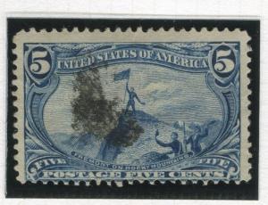 USA; 1898 early Trans-Mississippi issue fine used 5c. value