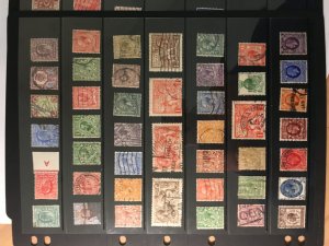 Collection of Great Britain stamps