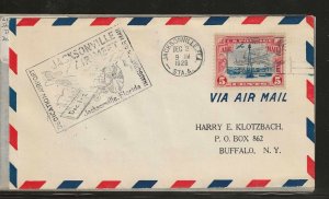 #C11 on JACKSONVILLE FLA DEC/2/1928 Airport Dedication Flight Cover (11722)