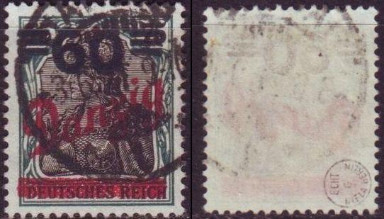 GERMANY REICH Danzig [1921] MiNr 0072 ( OO/used ) [01] geprüft