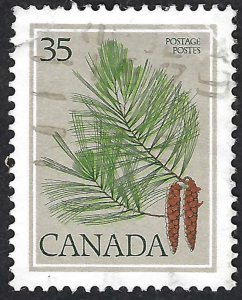 Canada #721 35¢ Winter Pine (1979). Used.