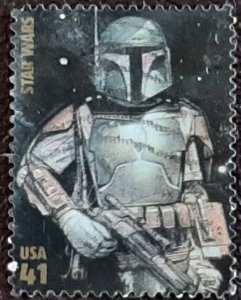 US Scott # 4143j; used 41c Star Wars from 2007; VF centering; off paper