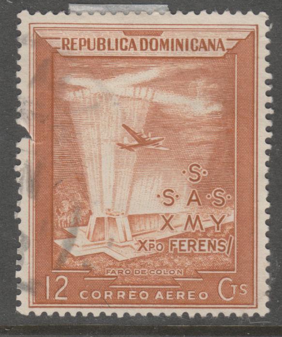 Dominican Republic C80 Columbus Lighthouse 1953