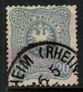 Germany #40 Used - 40pf Eagle (1875)