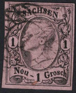 Germany Saxony SC# 10 Used - S17469