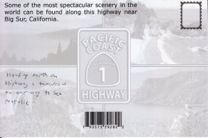 US,Postcard,Pacific Coast