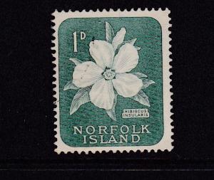 1960 Norfolk Island Defin 1d Used SG24