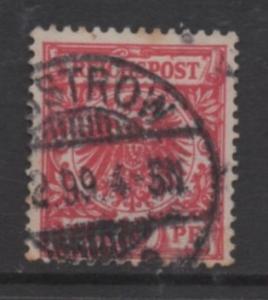 Germany   Scott#  48  used  single