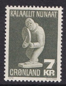 Greenland   #103 MNH  1979  sculpture 7k