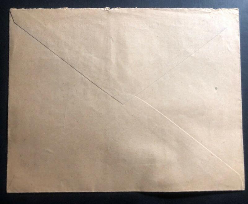 1941 France Internment Camp Vernet Nursery Cover To Red-cross