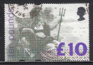 Great Britain 1993 used Scott #1478 10pd Britannia