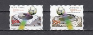 Guinea Bissau, 2002 issue. Japan-Korea Soccer/Football issue.