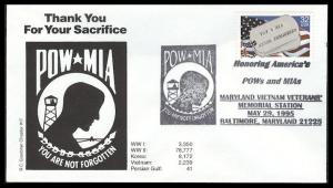 #2966 POW - MIA Graebner FDC