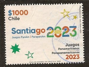 Chile  Scott    1701b   Pan-Am Games        Used