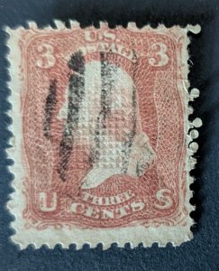 US 88, 1867, Cat; value - $27.50