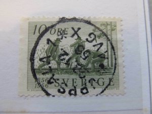 1956 Sweden Sweden Sweden 10o perf 121⁄2 3 sides fine used A13P17F172-