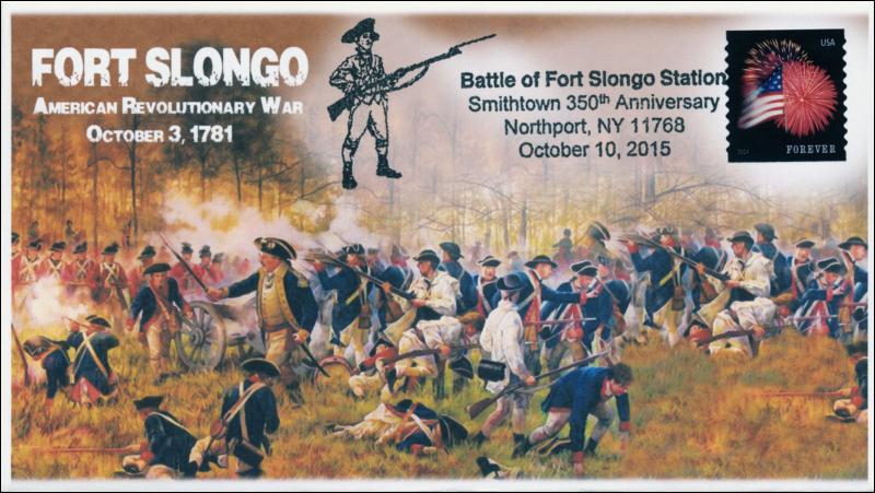 2015, Fort Slongo, Battle of Fort Slongo, American Revolution, Pictorial, 15-320