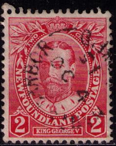 Newfoundland # 105 Used VF CDS 