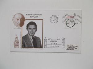 1977 Commonwealth Gov First Day Cover Liberal Cent. House of Commons Cds Cat £55