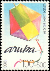 Aruba #B13-B15, Complete Set(3), 1988, Toys, Never Hinged