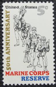 US #1315 MNH Single, Marine Corps Reserve, SCV $.25