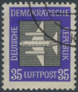 German Democratic Republic  SC# C3  CTO       Air  Aircraft see details & scans