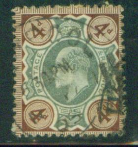 Great Britain Scott 133 KEVII 1902 stamp CV $35