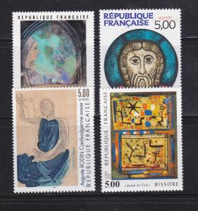 France 2209-2212 Set MNH Art