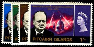 PITCAIRN ISLANDS 56-59  Mint (ID # 50163)