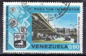 VENEZUELA SC# 1077 **USED** 1974  60c    SEE SCAN