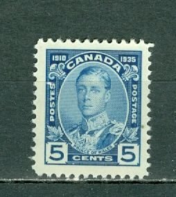 CANADA 1935 PRINCE OF WALES  #214   MINT NO THINS...$4.00