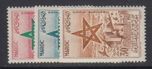 French Morocco, Scott C1-C3, MLH