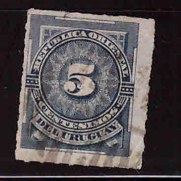 Uruguay Scott 61 Used stamp