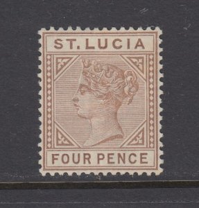St. Lucia, Scott 33 (SG 48), MHR
