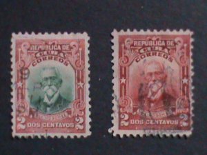 ​CUBA-1910 112 YEARS OLD- MAXIMO GOMEZ USED VERY FINE WE SHIP TO WORLD WIDE