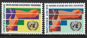 United Nations 164-65 Development Program set MNH